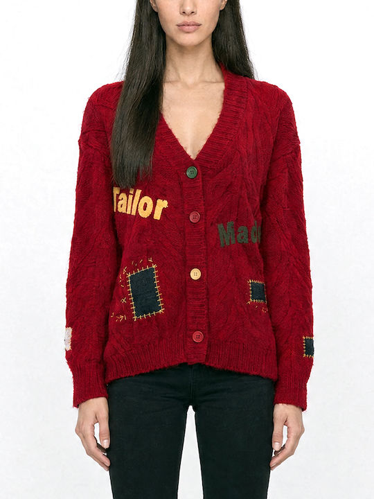 Tailor Made Knitwear Πλεκτή Ζακέτα Κιτρινο- Κοκκινο- Μπλε Tailor Made Knitwear Πλεκτή Ζακέτα Κιτρινο- Κοκκινο- Μπλε