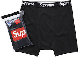 Supreme Μποξεράκια 4Pack Μαύρα Supreme Μποξεράκια 4Pack Μαύρα