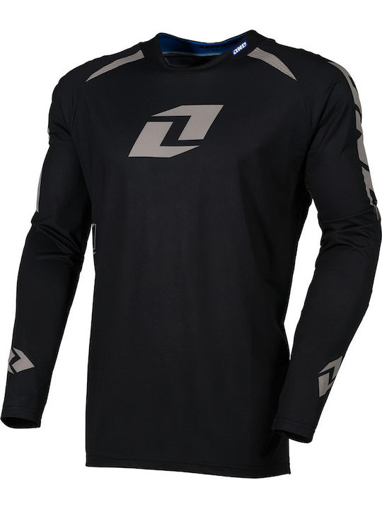 Kinder-Motocross-Shirt One Industries X-297 Black Smoke