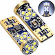 T10/w5w Led Canbus 12-24v 3.6w 18 Smd 6000k Ψυχρό Λευκό 2 Τεμάχια W17737 X-wheat