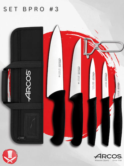 Arcos Stainless Steel Knife Set