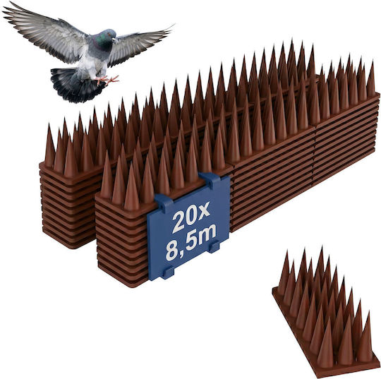 Relaxdays Vogelabwehr-Spikes 610 g 0,035 x 0,425 m Relaxdays Vogelabwehr-Spikes 610 g 0,035 x 0,425 m