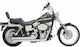Vance & Hines Full Exhaust System Steel Big Shot Staggered Slash-Cut 17911