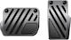 Spigen Καλύμματα Πεντάλ Performance Line Design To200p Acp11627 Tesla 3/y Juniper Y L Κυρτά Αντιολισθητικά Ασημί