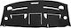 Black Leatherette Dashboard Cover Compatible with Mercedes-Benz Vito W447 Parktronic & Sensors