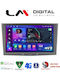 LM Digital Autoradio für Opel Agila / Antara / Astra / Combo / Corsa / Vectra / Zafira Suzuki Ignis Renault Trafic 2011 (Bluetooth/USB/WiFi/GPS/Apple-Carplay/Android-Auto) mit 7-Zoll-Touchscreen