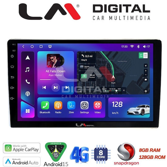 LM Digital Auto-Audiosystem für Peugeot Expert / Partner Fiat Scudo Toyota Proace Citroen C2 / C3 / Berlingo / C4 / Jumpy 2001 (Bluetooth/USB/WiFi/GPS)
