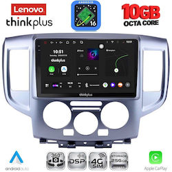 Lenovo Auto-Audiosystem Für BMW X2 / X6 Nissan NV200 2009–2020 (Bluetooth/USB/WiFi/GPS/Apple-CarPlay/Android-Auto) Mit 9-Zoll-Touchscreen