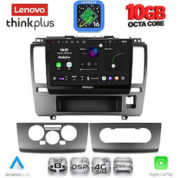 Lenovo Auto-Audiosystem für BMW X2 / X6 und Nissan Tiida 2004–2012 (Bluetooth/USB/WiFi/GPS/Apple CarPlay/Android Auto) mit 9-Zoll-Touchscreen