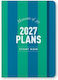 Letts Moments Of Joy Wochenkalender A5 2027 Blau