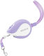 Rojeco Foldable Dog Leash/Lead Strap in Purple for Dogs up to 15 kg