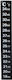 Nobleza Aquarium Stick-On Thermometer 13x1.8cm Nobleza
