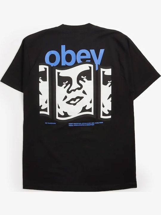 Obey T-shirt Black