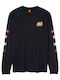 Black Long Sleeve Top