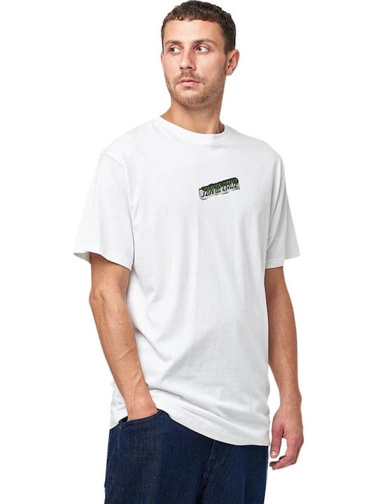 Santa Cruz Damaged Hand T-shirt White SCA-TEE-13956
