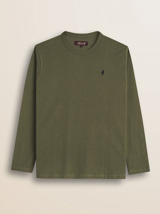 Langarmshirt Olive Night