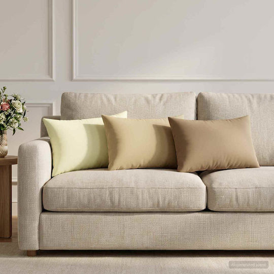 vidaXL Sofakissen Heerlen Beige 30x50 cm 923962