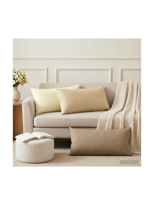 vidaXL Μαξιλάρι Καναπέ Heerlen Taupe 40x80εκ.
