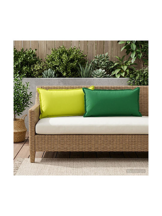 vidaXL Sofa-Kissen Houten Grün 40x80 cm