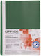 Office Products Папка с пластина за хартия A4 зелена