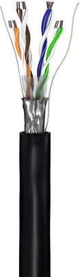 Goobay F/UTP Cat.5e Gigabit Мрежови Кабел Ethernet 40 m Черен