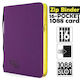 TCGLab Biblioraft cu 16 buzunare Violet