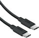 Sbs Usb-c Cable 240w 3 M Black