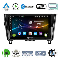 Vencore 3236-10008-0328b1 Android-Multimedia-Display 15 10,1" 9109a Mtk6762 Octa-Core 2 GB/32 GB IPS-Frontblende CarPlay Android Auto Rückfahrkamera-Unterstützung AHD Nissan X-Trail 2014–2022 – Schwarz 3236-10008-0328b1