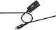 Адаптерен Кабел USB-C Към HDMI ISY IHD-9030 15 cm Черен