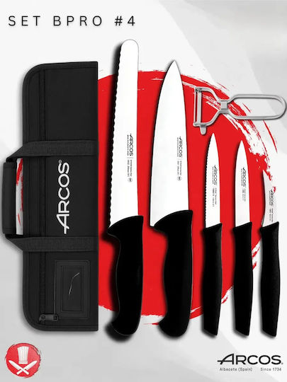 Arcos Stainless Steel Knife Set 7 Pieces