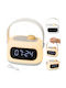 Verk Group Digital LED Tabletop Clock with Alarm Clock