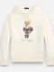 Ecru Hooded Sweatshirt