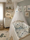 Baby Star Multicolour Crib Set 3 Pieces 7799.DINO.S
