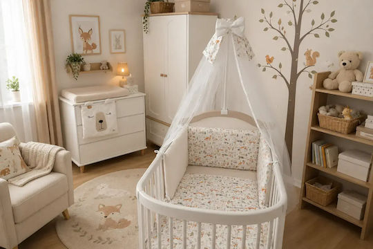 Baby Star Babybettwäsche-Set Zoo Mehrfarbig 6-teilig