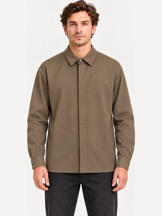 Nineteen Apparel Club Long Sleeve Shirt Olive-B...