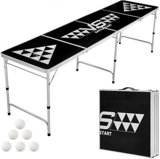 Vevor Folding Aluminum Camping Table Black