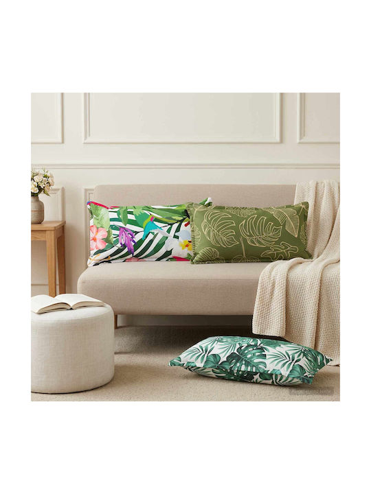 vidaXL Sofa-Kissen Houten Grün 40x80 cm