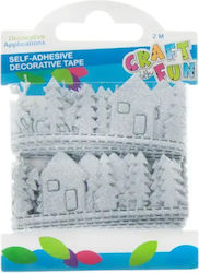 Craft with Fun Craft Supply 10 g 12 Pieces in Silver Colour