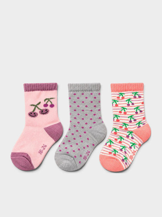 Design Socks Șosete pentru Copii Multicolore 3 Perechi