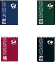 Globus Set of 10 Spiral Notepads, 80 Ruled Sheets Globus Set of 10 Spiral Notepads, 80 Ruled Sheets
