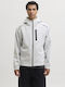 Jcofusion Herren-Kapuzenjacke Grey Melange