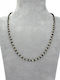 Rosary Necklace in Gold-Plated Silver