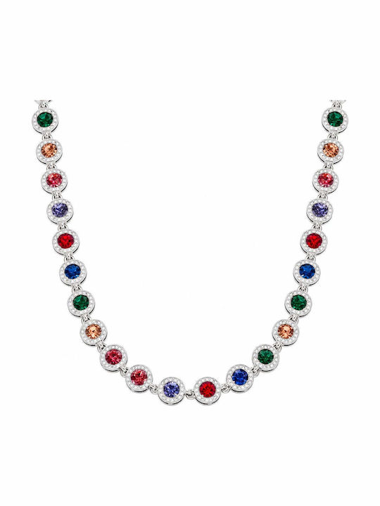 Charmy Choker από Ατσάλι με Ζιργκόν