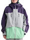 Burton Swash 307571E4R Ανδρικό Μπουφάν Gore-Tex για Σκι & Snowboard Γκρι