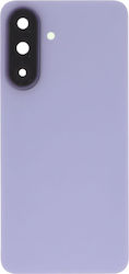 Clappio Akkudeckel Samsung Galaxy A57 5G mit Vorinstalliertem Klebstoff Lavendel