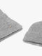 Women's Knitted Beanie in Grey