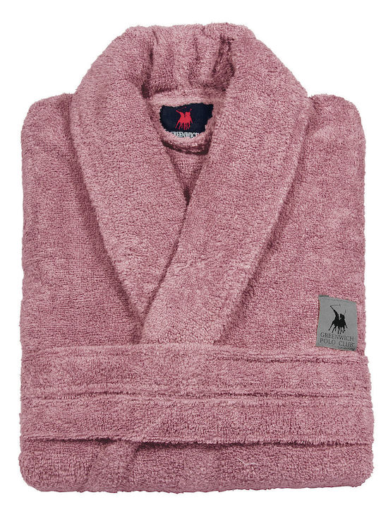 Greenwich Polo Club 3207 Bademantel Rosa 390gr/m²