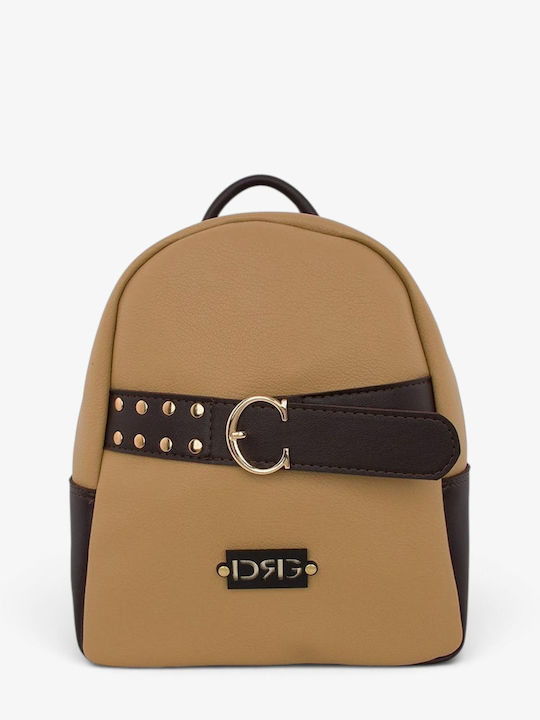 Women's Beige Backpack