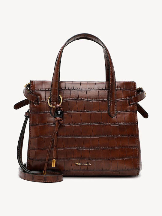 Tamaris Damen Schulter- / Handtasche Cognac