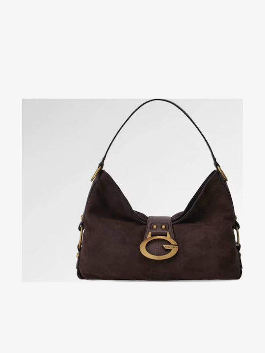 Guess Camden Дамска чанта от велур
